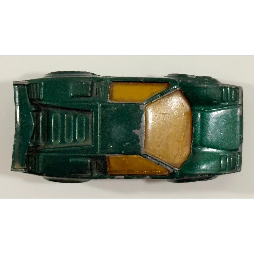 Matchbox Lamborghini Countach LP500S Kids 1:64 Green Vintage 1985 Diecast Car
